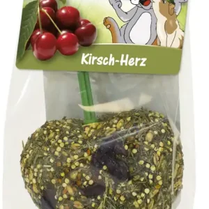 Schnäppchen JR FARM Kirsch-Herz 85g Kleintiersnack